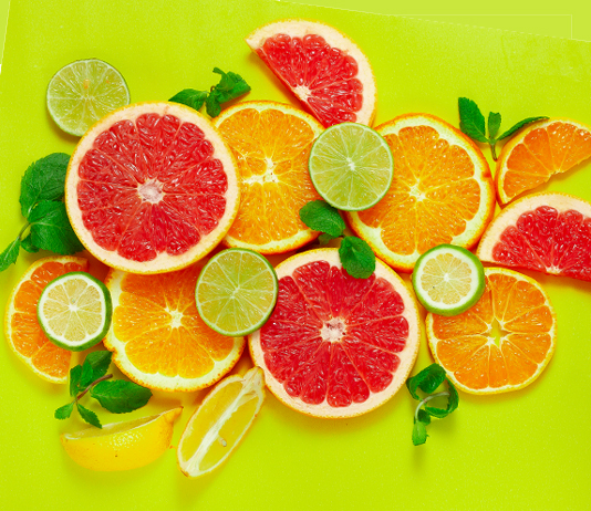 Photo of citrus fruits