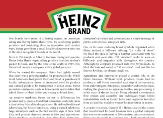 The Heinz Brand